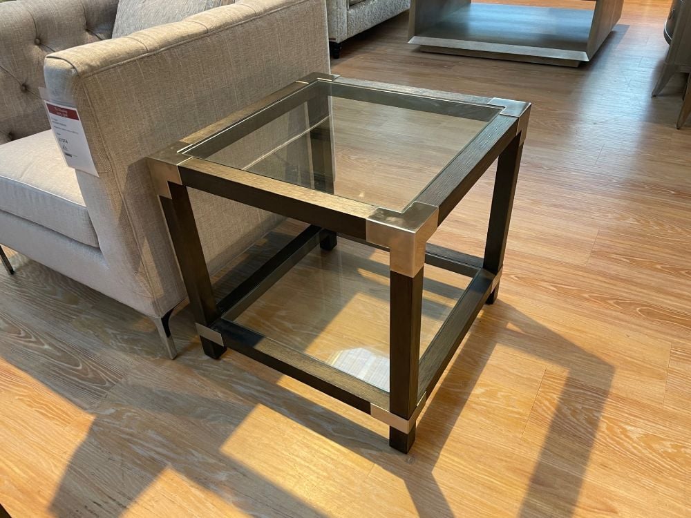 Clearance Ta Studio Square Side Table Rayan in Anise