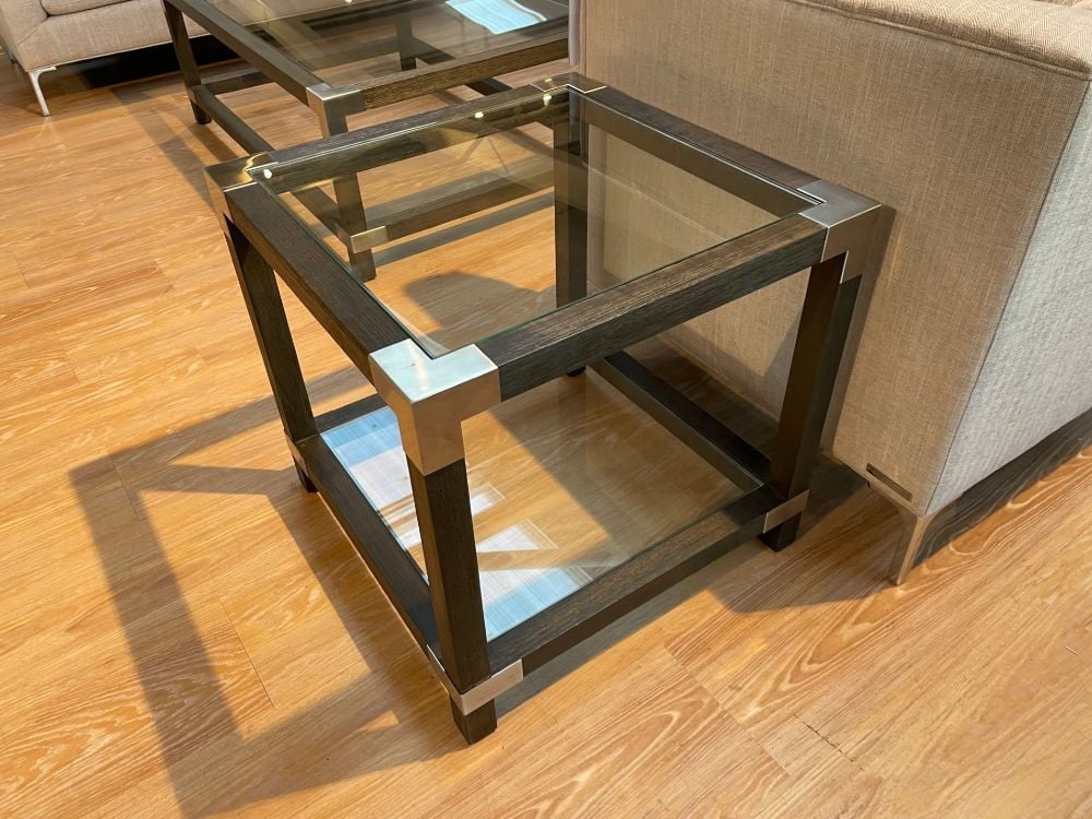 Clearance Ta Studio Square Side Table Rayan in Anise