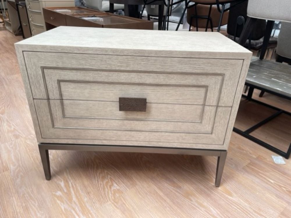 Clearance Theodore Alexander Bedside Chest Genevra in Gowan Finish