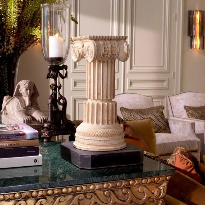 Artemis Decorative Column Sculpture