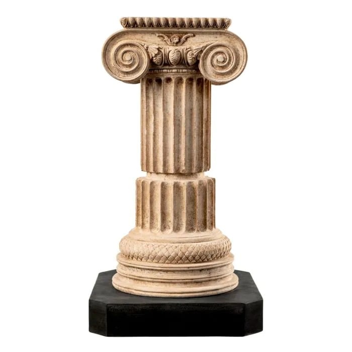 Artemis Decorative Column Sculpture