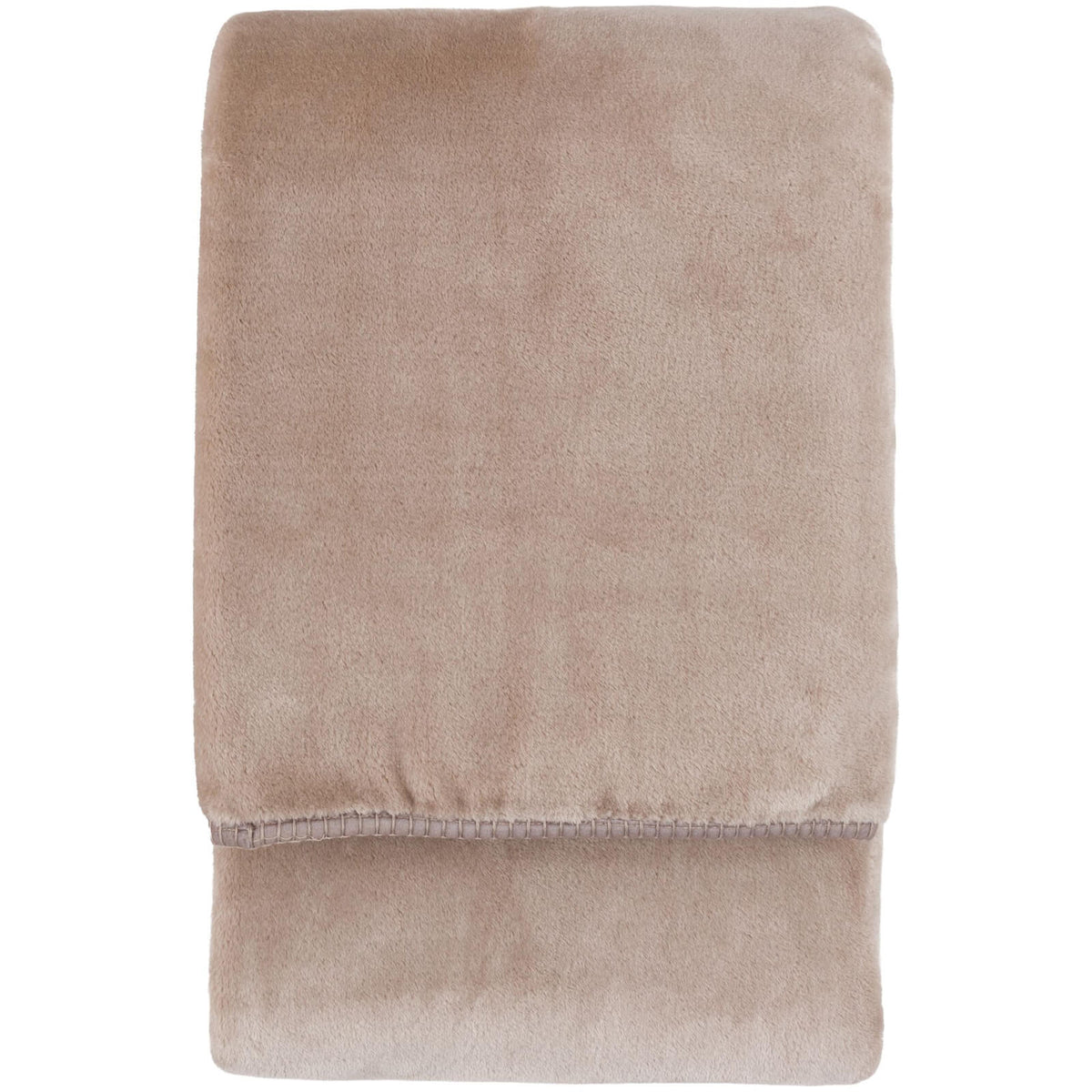 Toasty Fleece Throw in Taupe