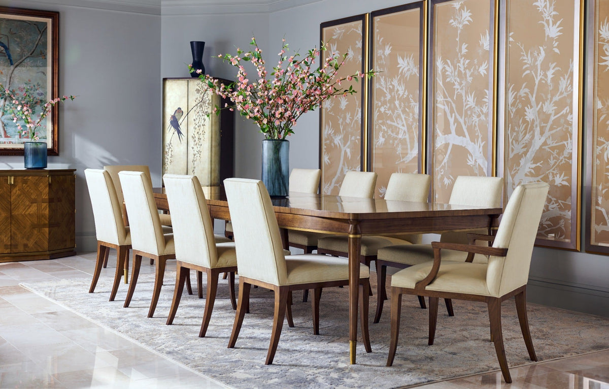 Toulouse Extending Dining Table in Walnut - 182-305cm