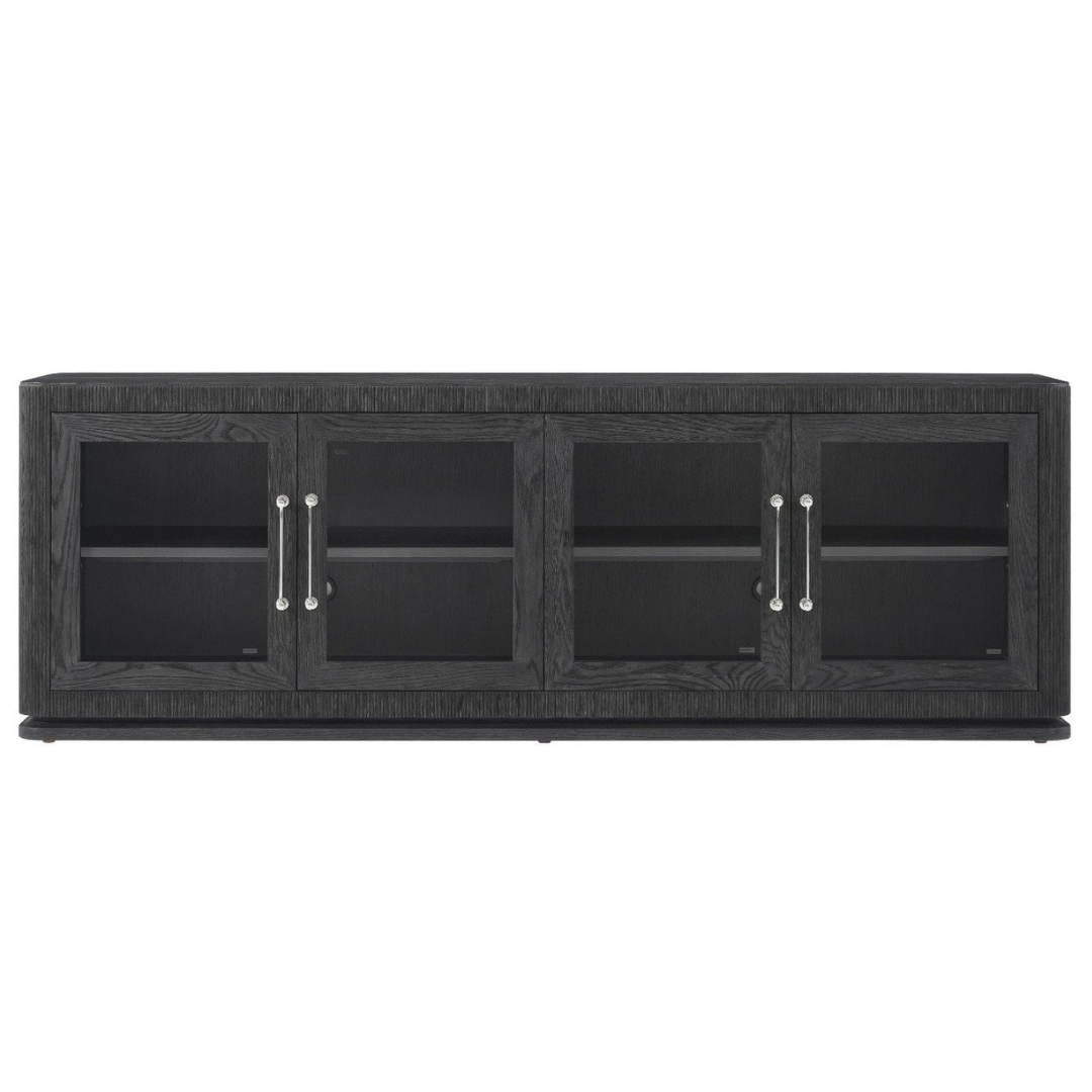 Horizon Media Cabinet in Carbon Finish