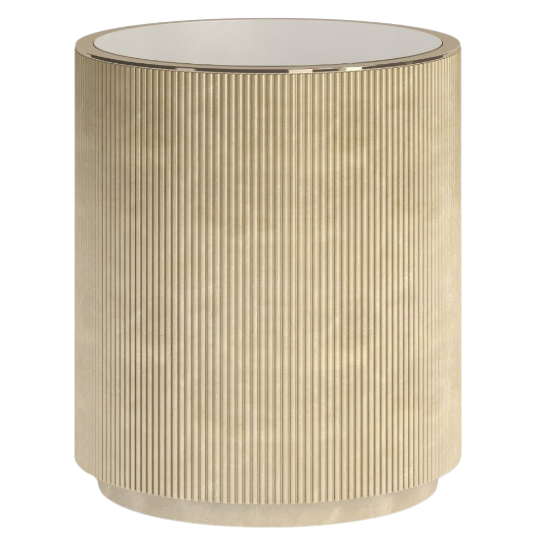 Love Round End Table in Oracle