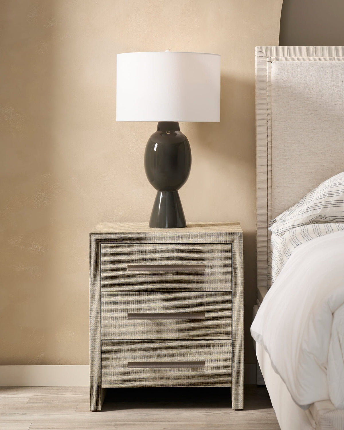 Seascape 3-Drawer Bedside Table