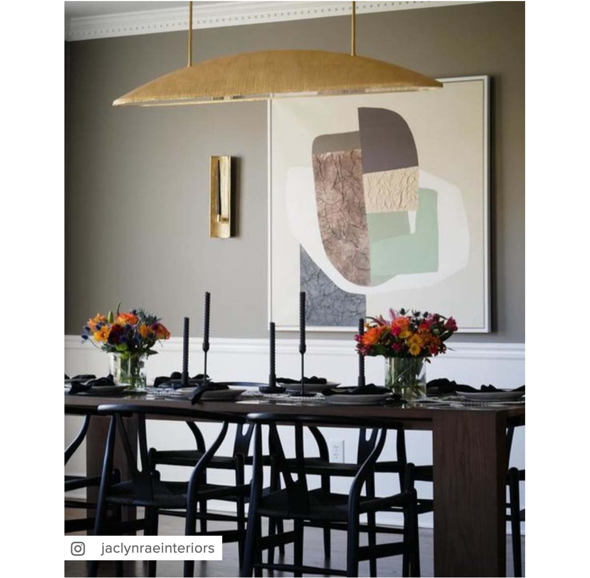 Utopia Large Linear Pendant in Gild with Frosted Acrylic