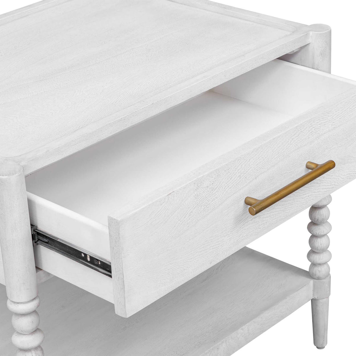 Bales Off-White Side Table