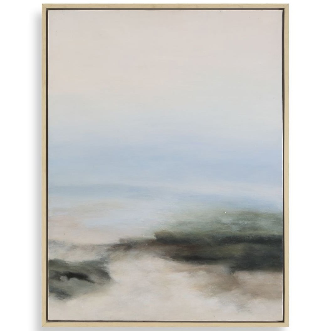 Crossing Paths Coastal Landscape Painting