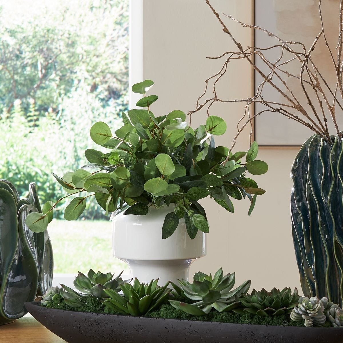 Essence Eucalyptus Accent and Vase