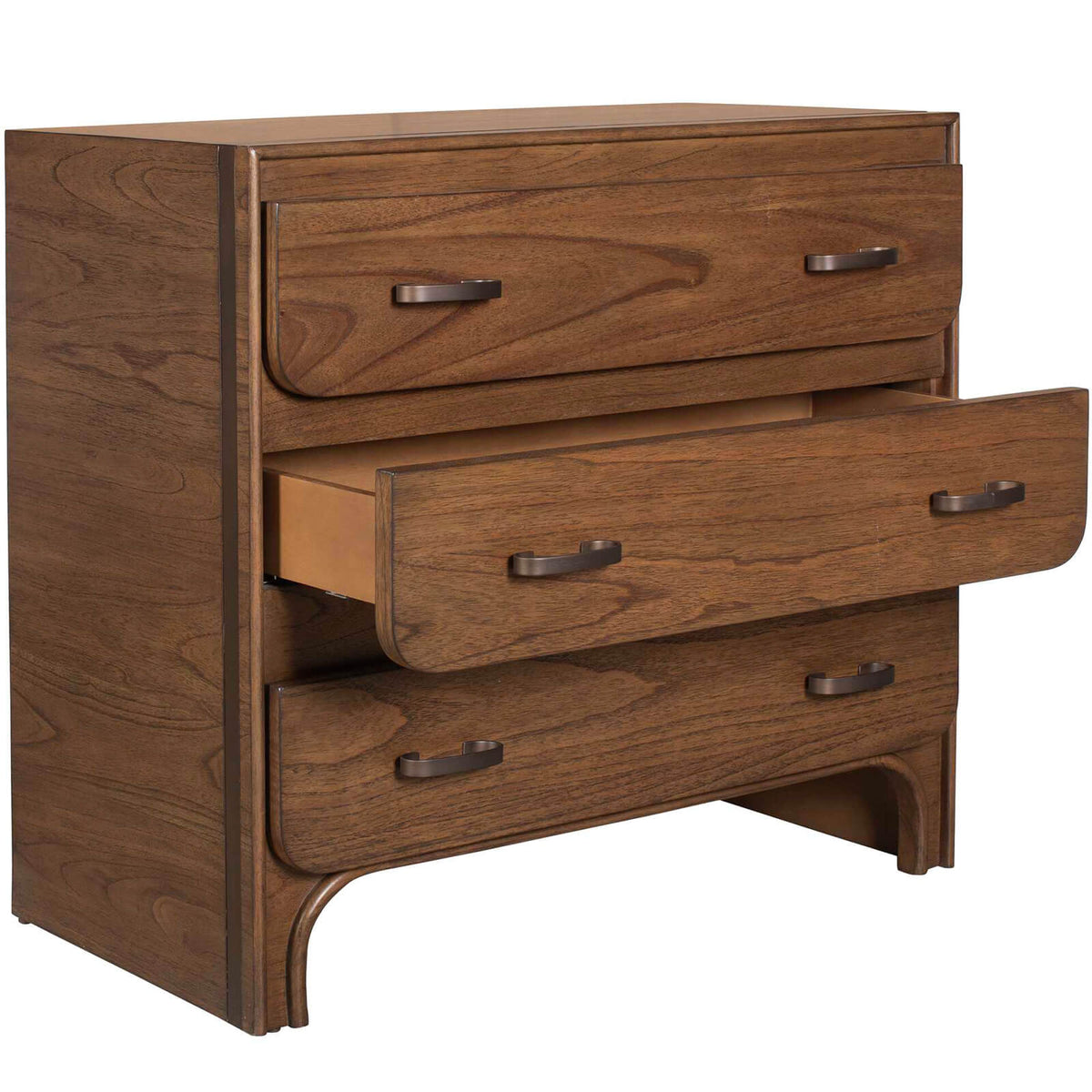 McKagan 3 Drawer Chest of Drawers in Mindi Wood
