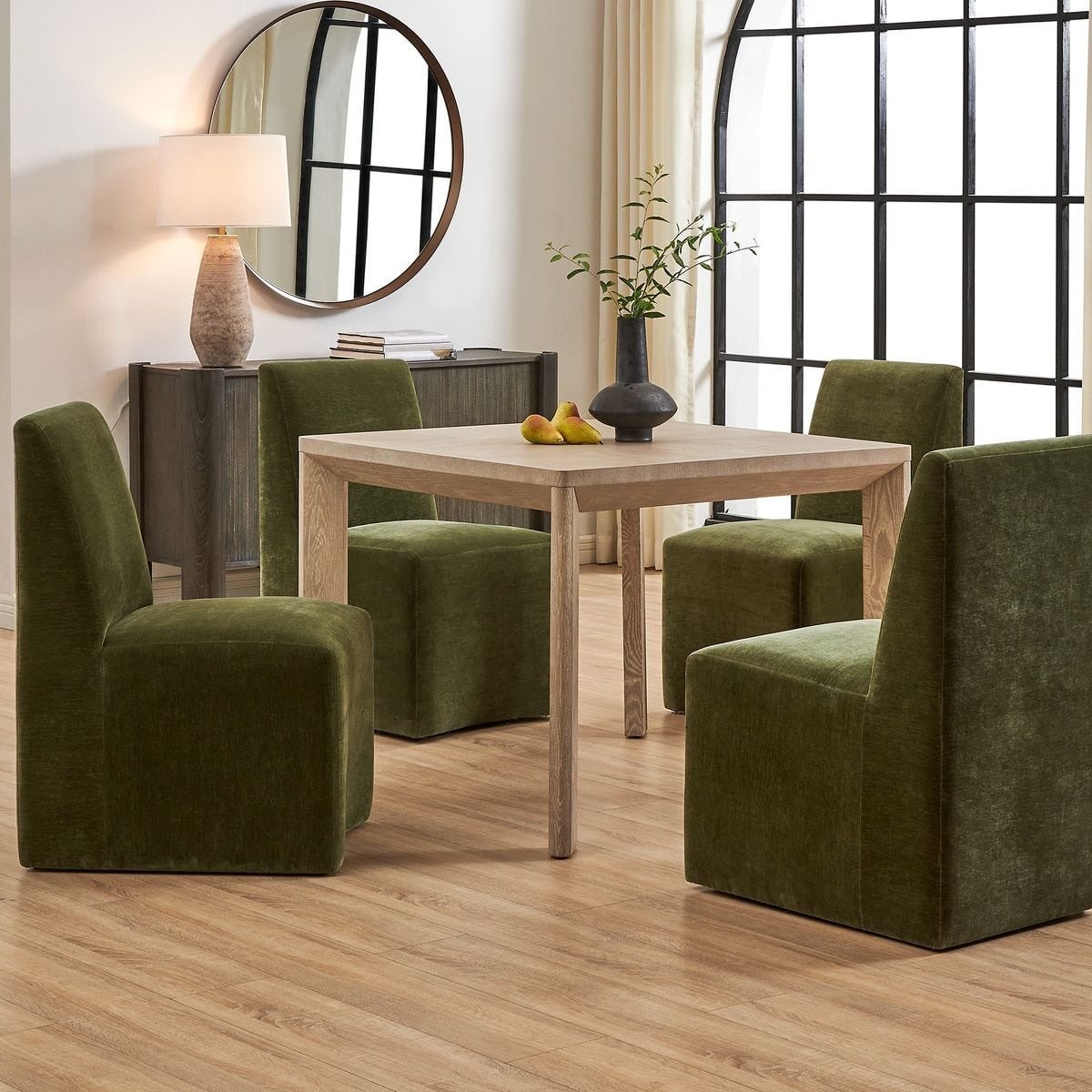 Noval Square Dining Game Table - 96cm