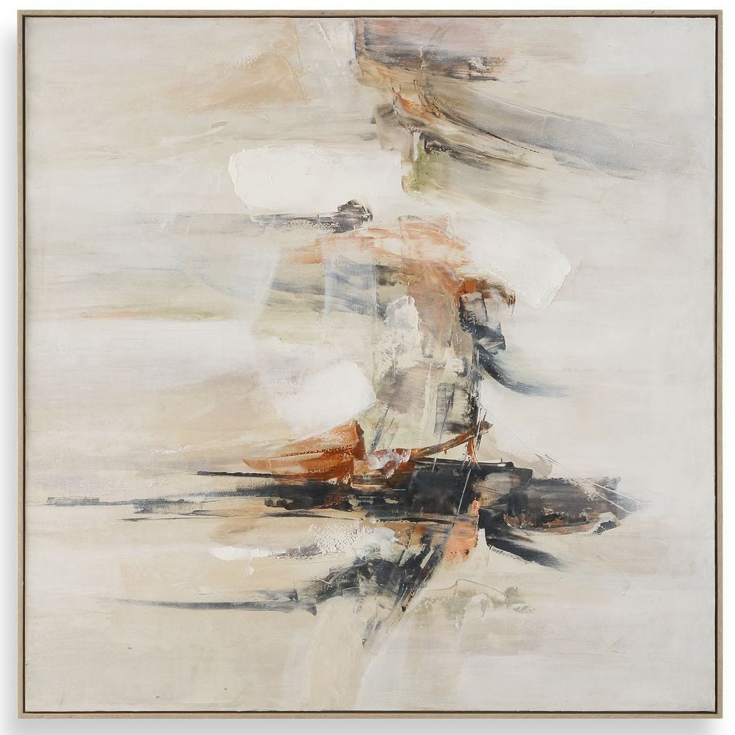 Outburst Hand Painted Modern Art