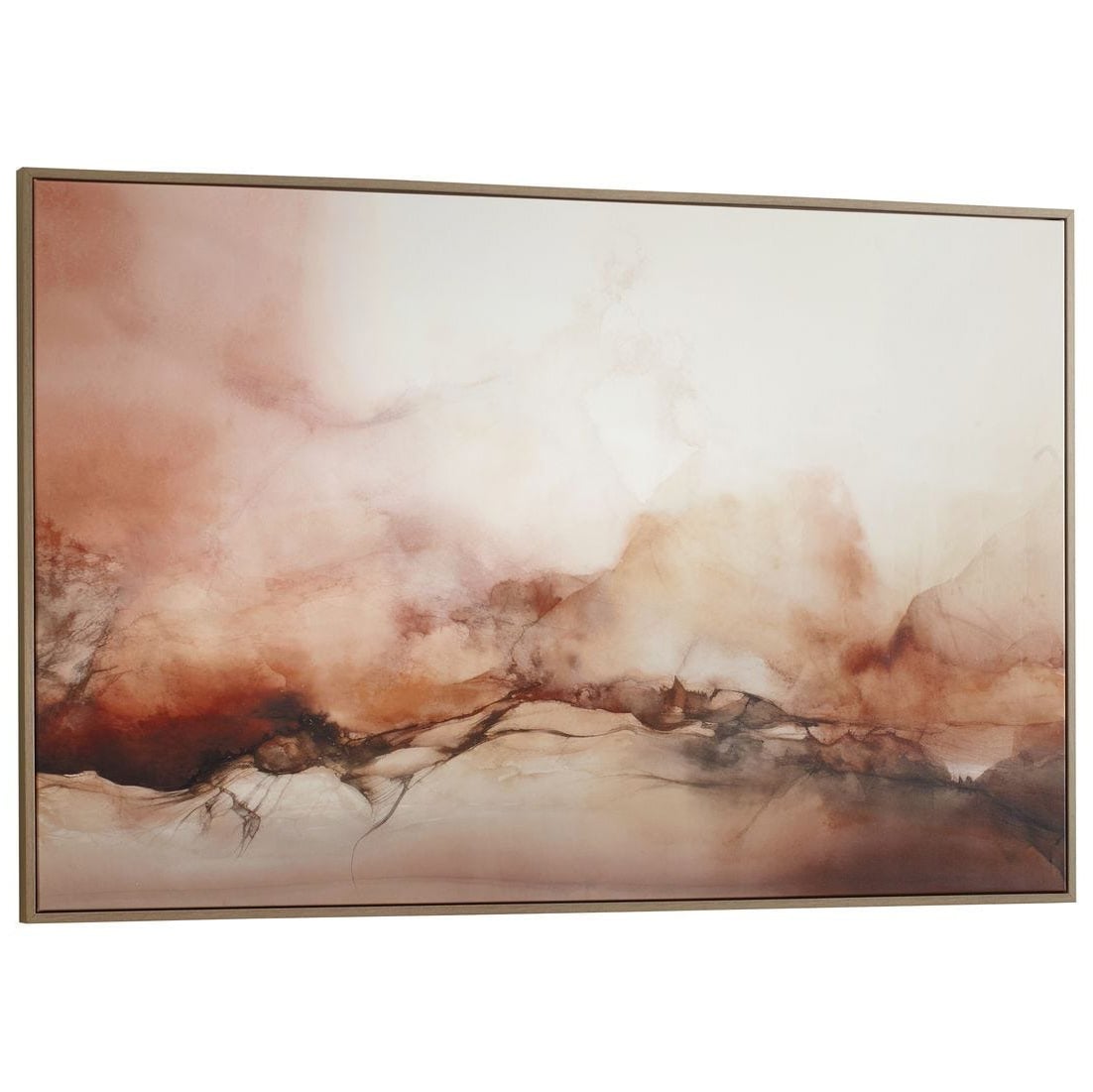Rise Framed Modern Canvas