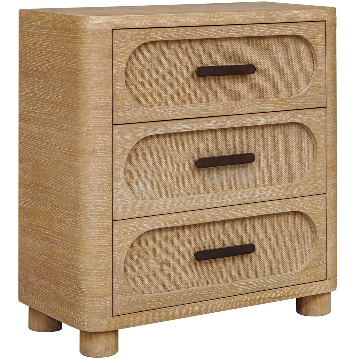 Scottie 3 Drawer Chest of Drawers in Natural Oak