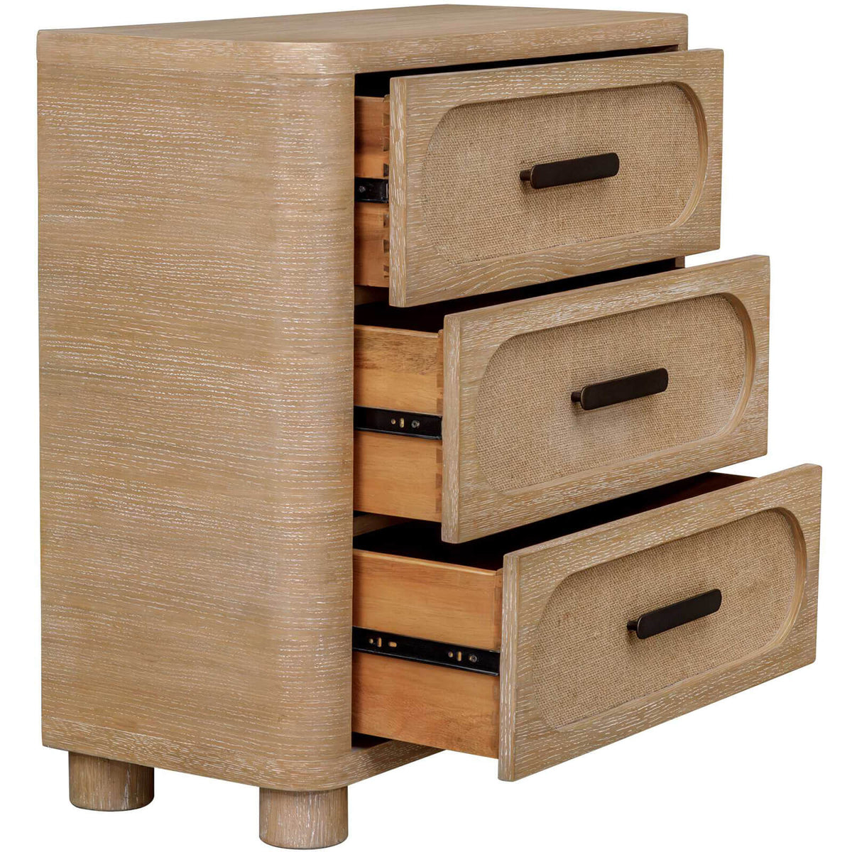 Scottie 3 Drawer Chest of Drawers in Natural Oak