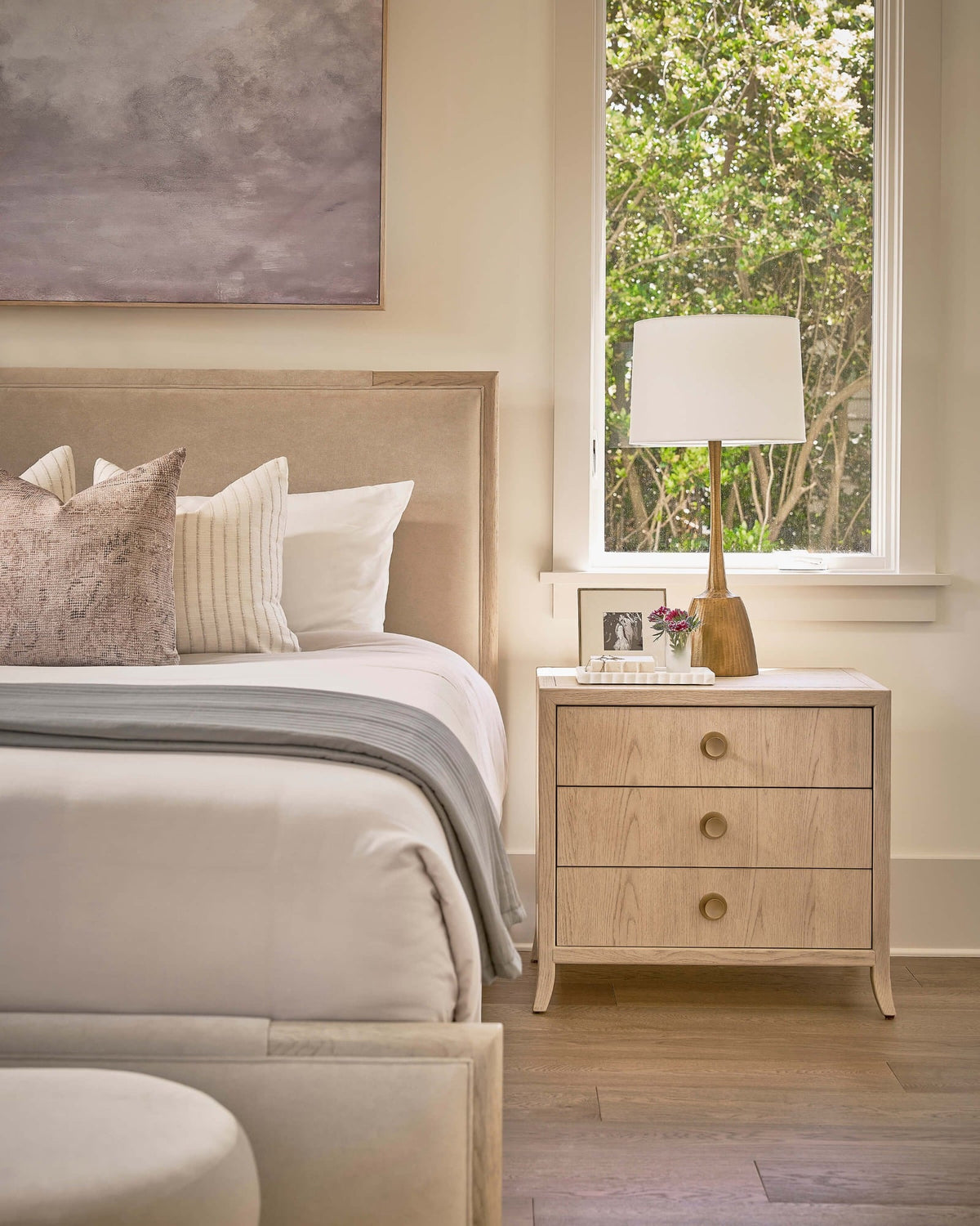 Velora 3-Drawer Bedside Table