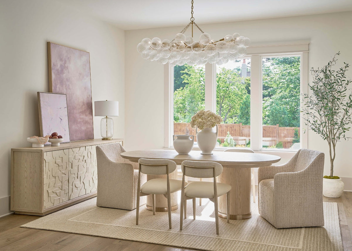 Velora Oval Extending Dining Table, 218-310cm