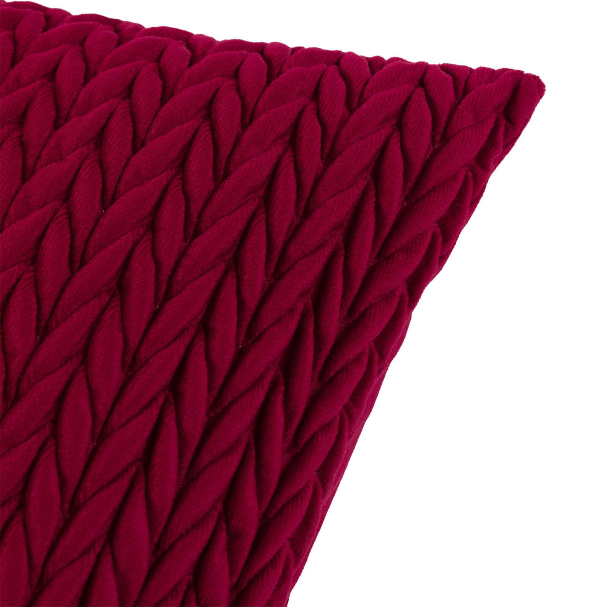 Velora Cushion in Merlot - Set of 2