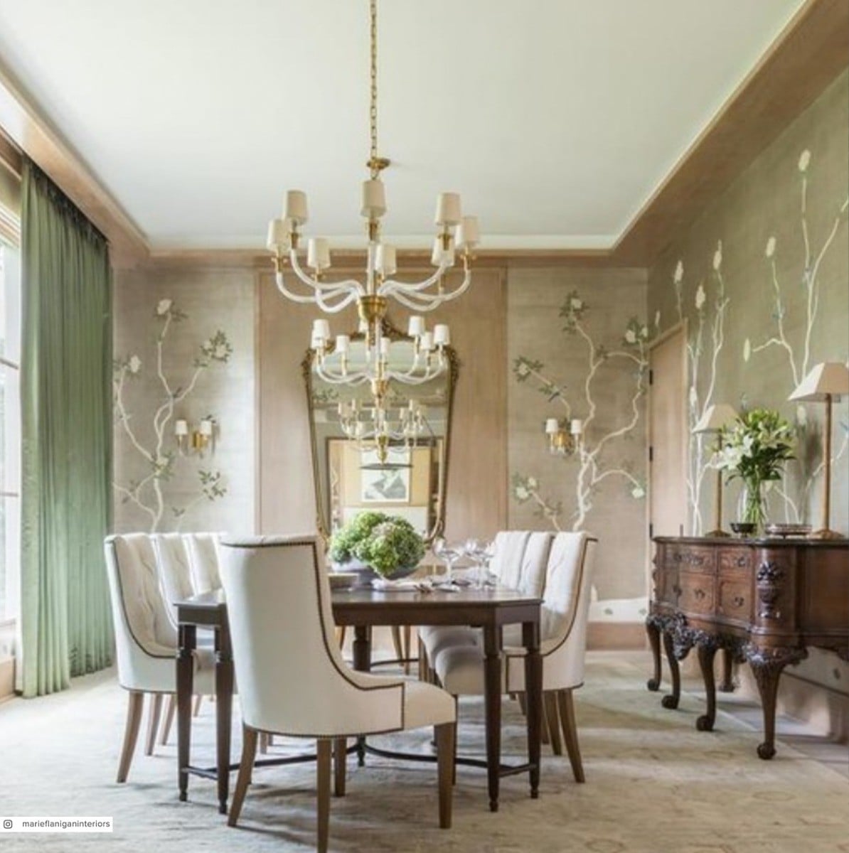 Vivian Large One-Tier Chandelier | Polished Nickel