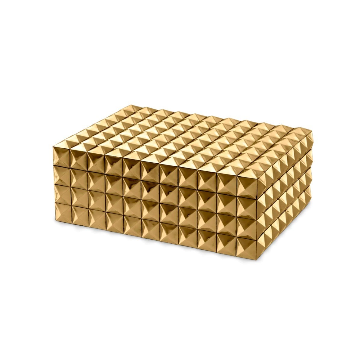 Viviënne Studded Box in Gold - Small