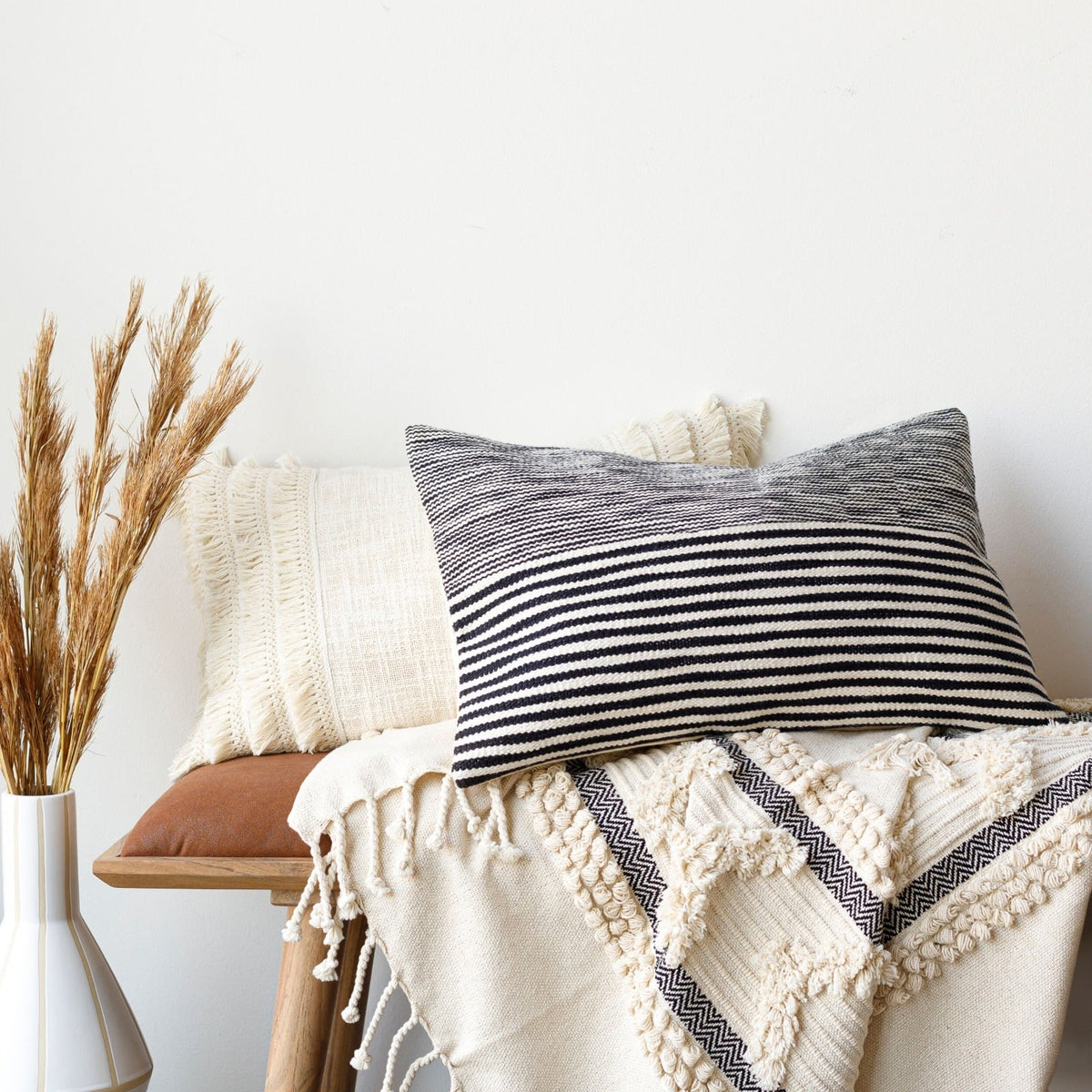 Vasant Hand Woven Throw 152 x 127 cm