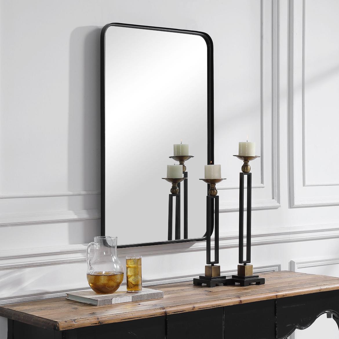 Toby Mirror Black