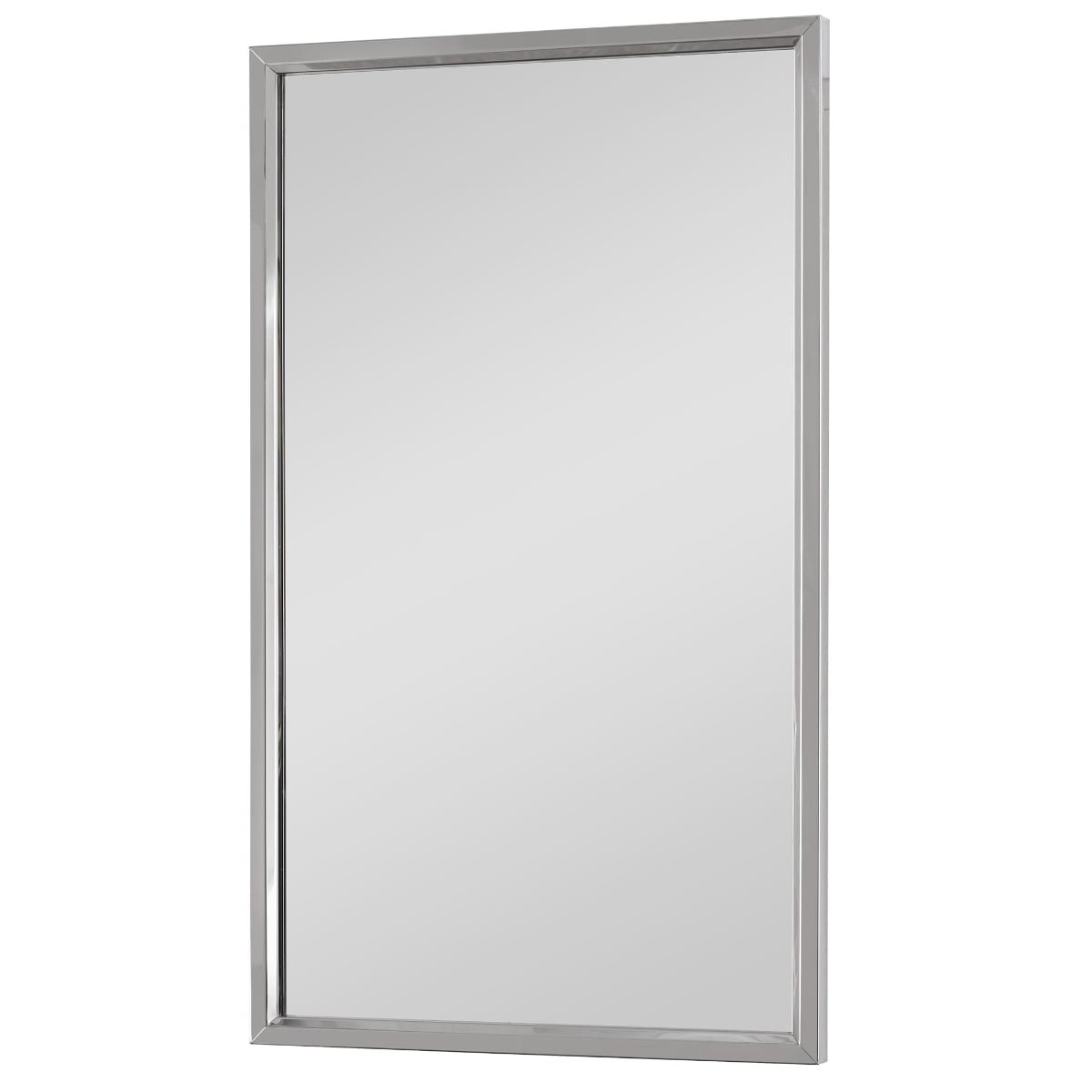 Simple Rectangular Mirror Silver