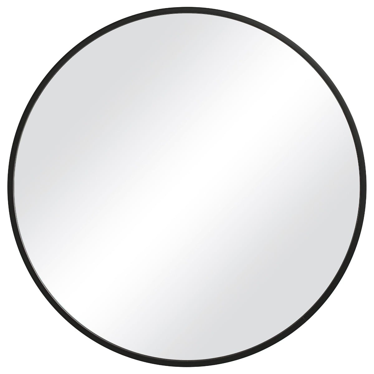 Eve Medium Round Mirror Black