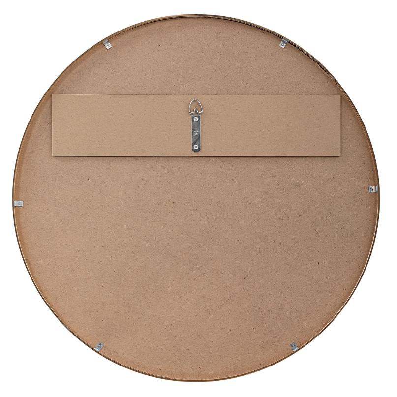 Evelyn Round Mirror Gold