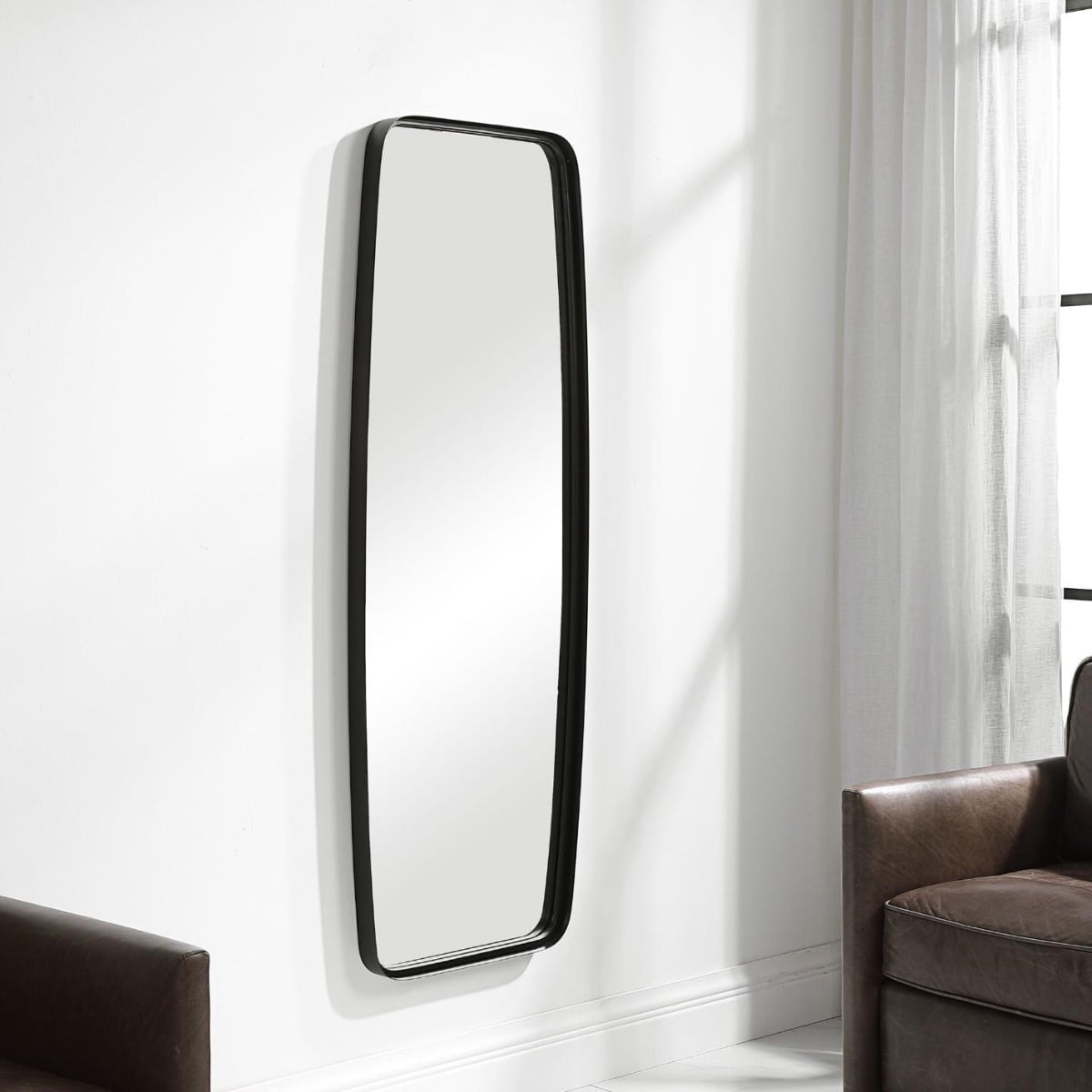 Adeleine Tall Mirror Black
