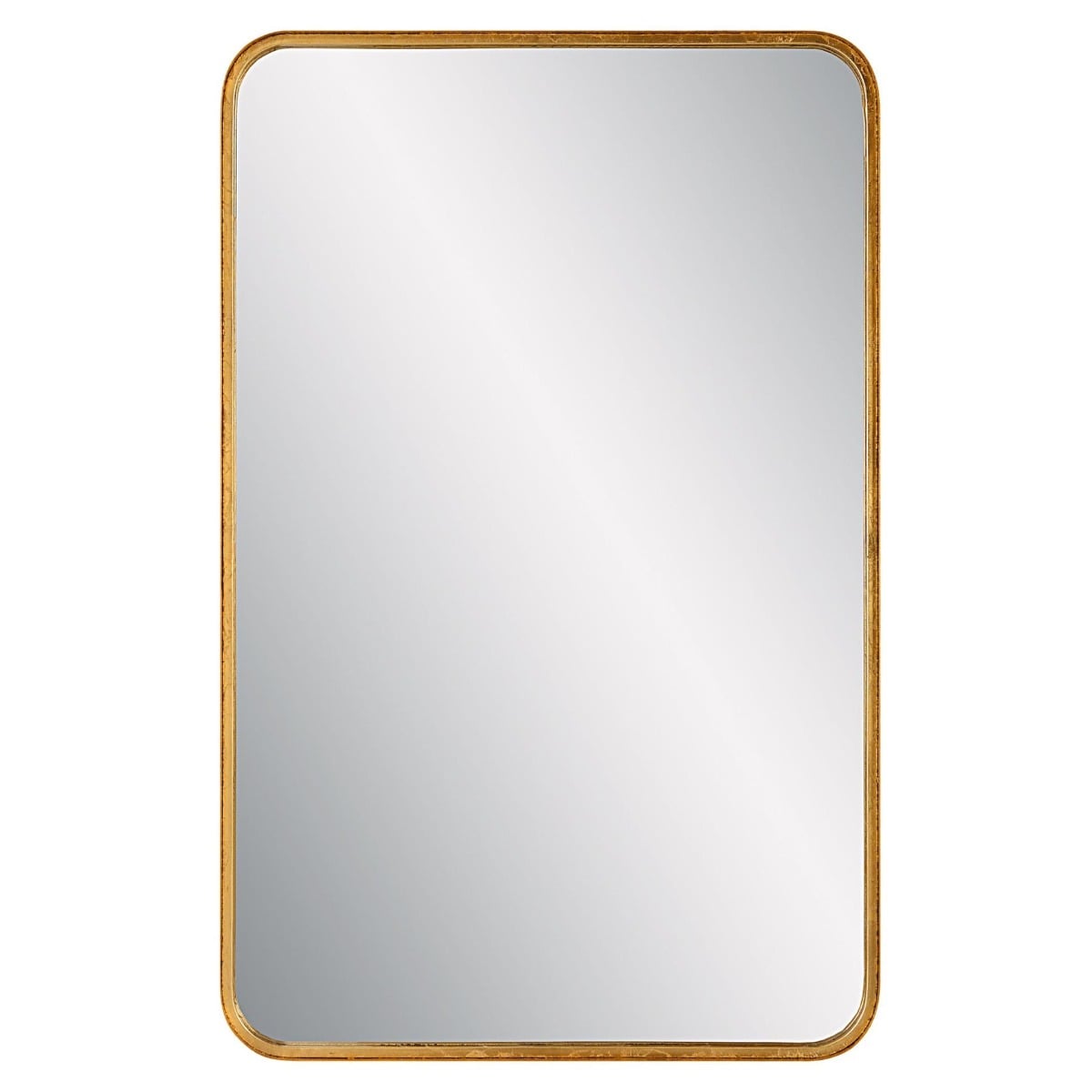 Toby Rectangular Mirror in Gold