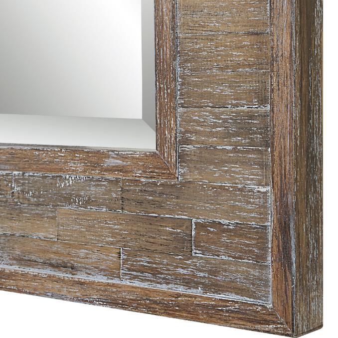 Beachhouse Distressed Wooden Tall Mirror