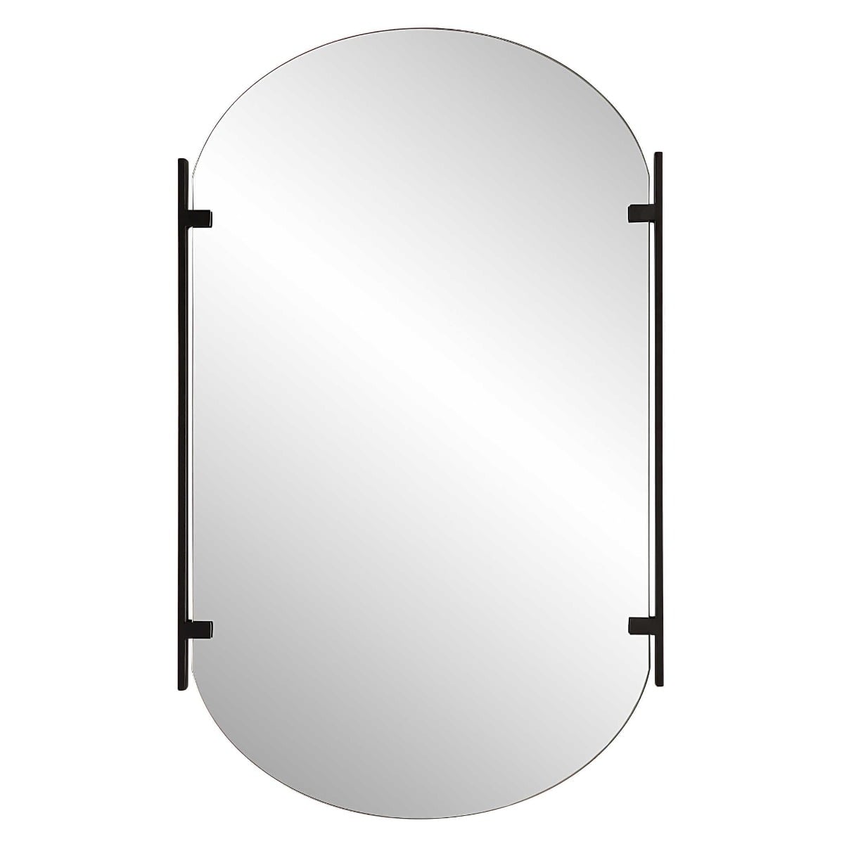 Linear Mirror Black