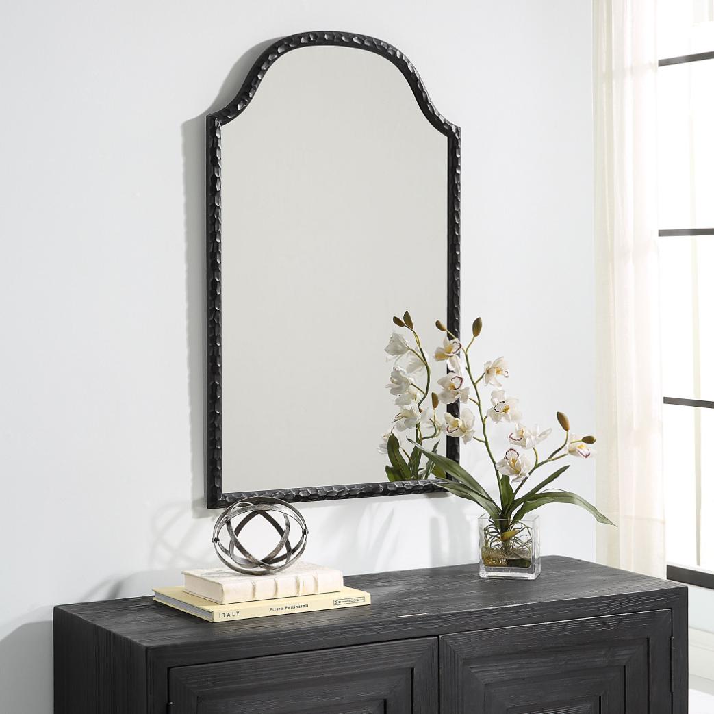 Cast Mirror Black Finish