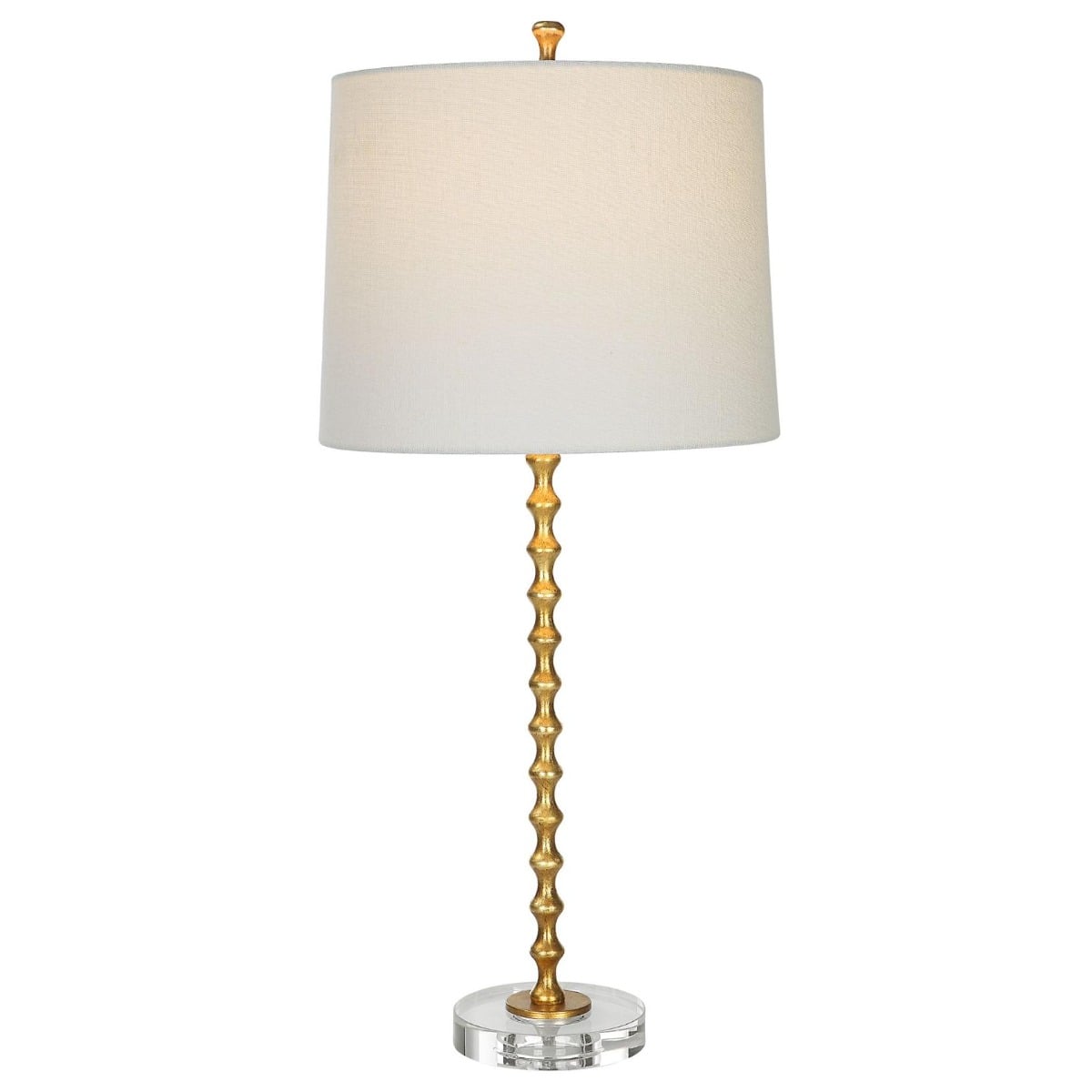 Hourglass Table Lamp in Brass - Set of 2