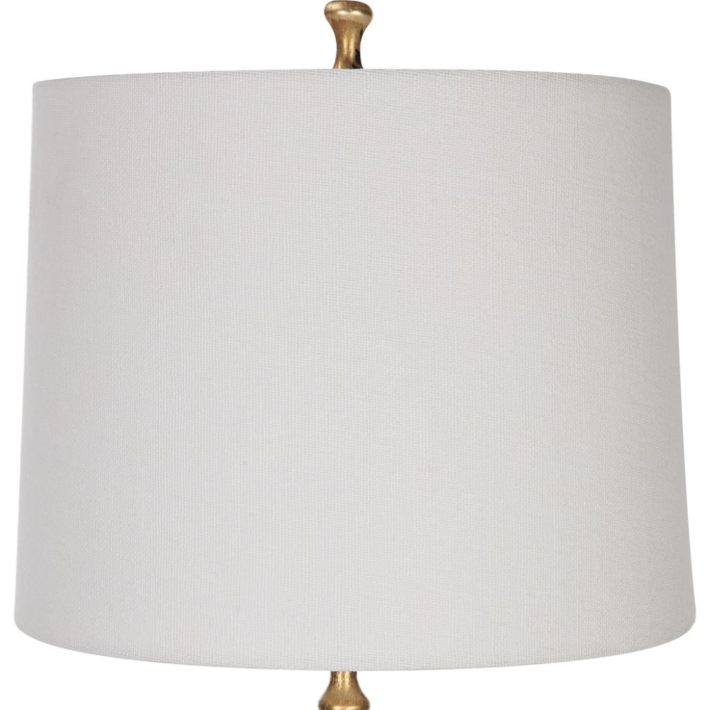 Hourglass Table Lamp in Brass - Set of 2