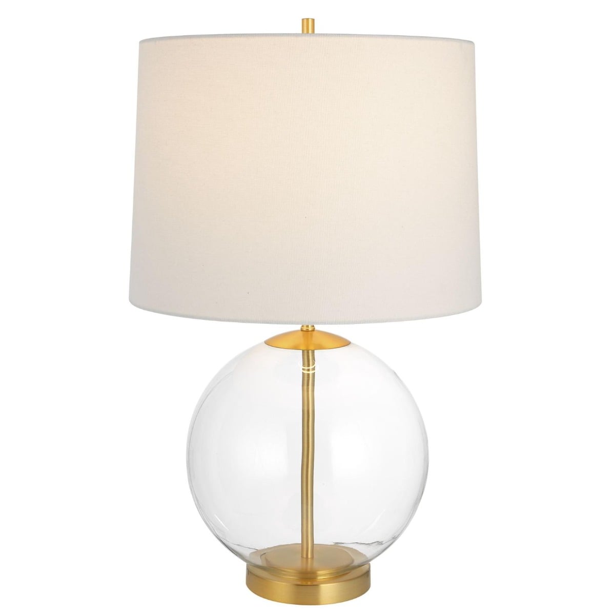 Clear Globe Table Lamp