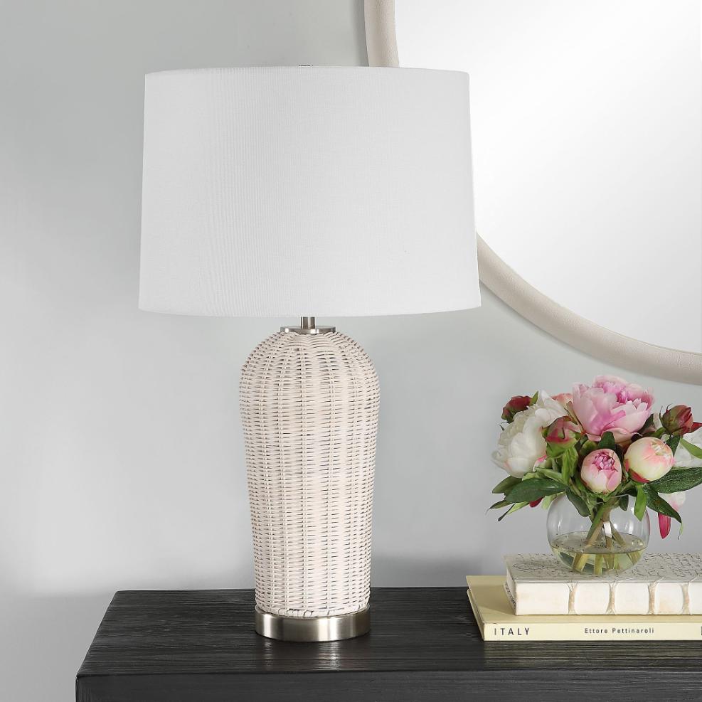 Woven Table Lamp