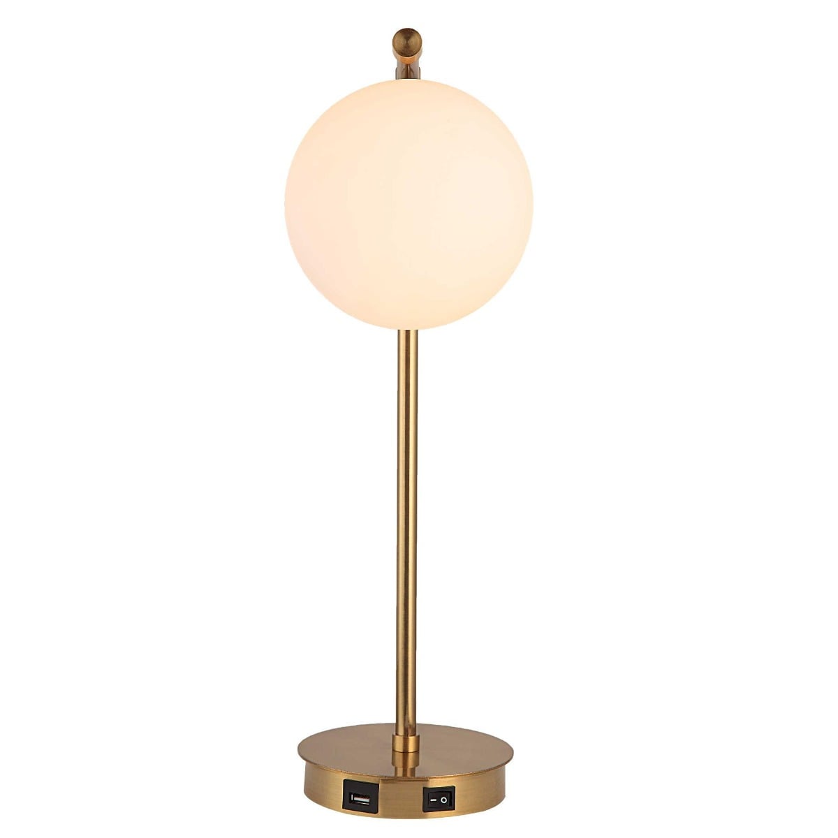 Droplet Table Lamp in Brass