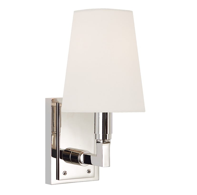 Watson Small Wall Light | Polished Nickel