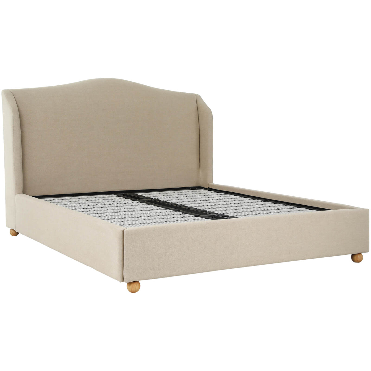 Wilmcote Winged Upholstered Bed - King Size