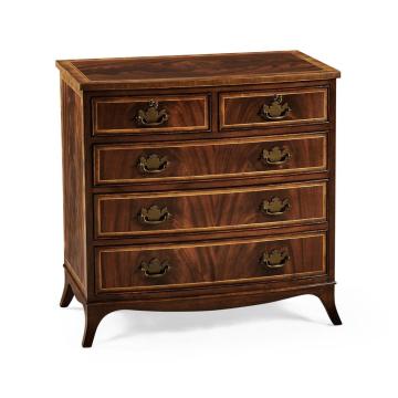 Buckingham Mahogany Bedside Chest of Drawers