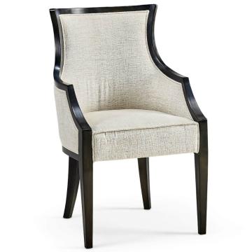 Dining Chair with Arms Smoked Grey Eucalyptus in Shambala