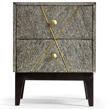 Geometric Bedside Table