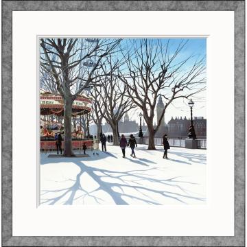 Carousel by JO Quigley - Limited Edition Framed Print