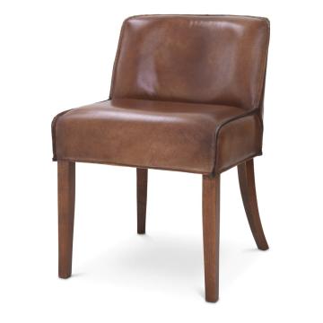 Dining Chair Barnes - Tobacco Leather