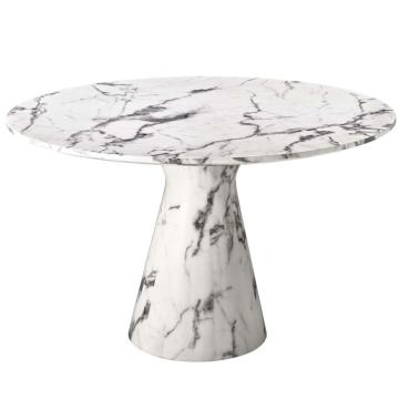 Eichholtz Dining Table Turner white faux marble