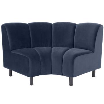 Hillman Velvet Modular Sofa - Corner