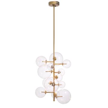 Ezra Chandelier in Antique Brass